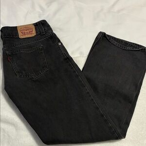 Levi's women’s “superlow” straight leg jeans